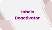 Labels Deactivator anti theft system