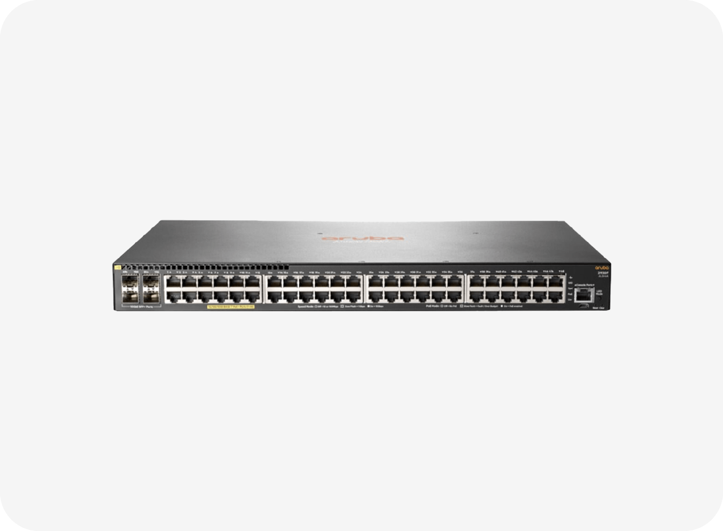 Aruba 2930F 48G 4SFP+ Switch (JL254A) in Riyadh, Dammam, and Saudi