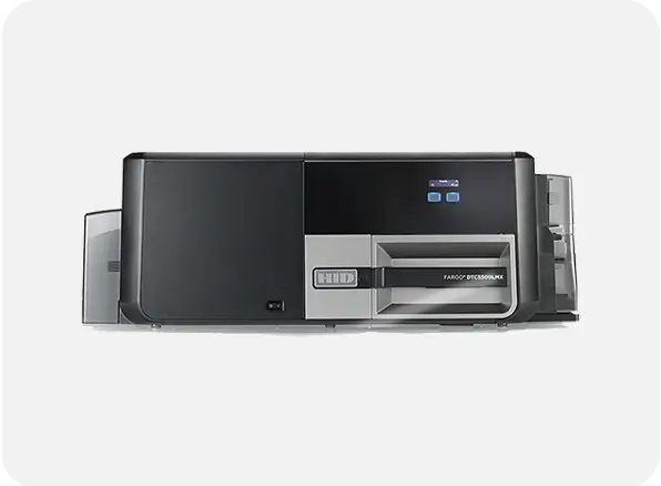 HID FARGO DTC5500LMX ID Card Printer & Laminator in Riyadh, Dammam, and Saudi