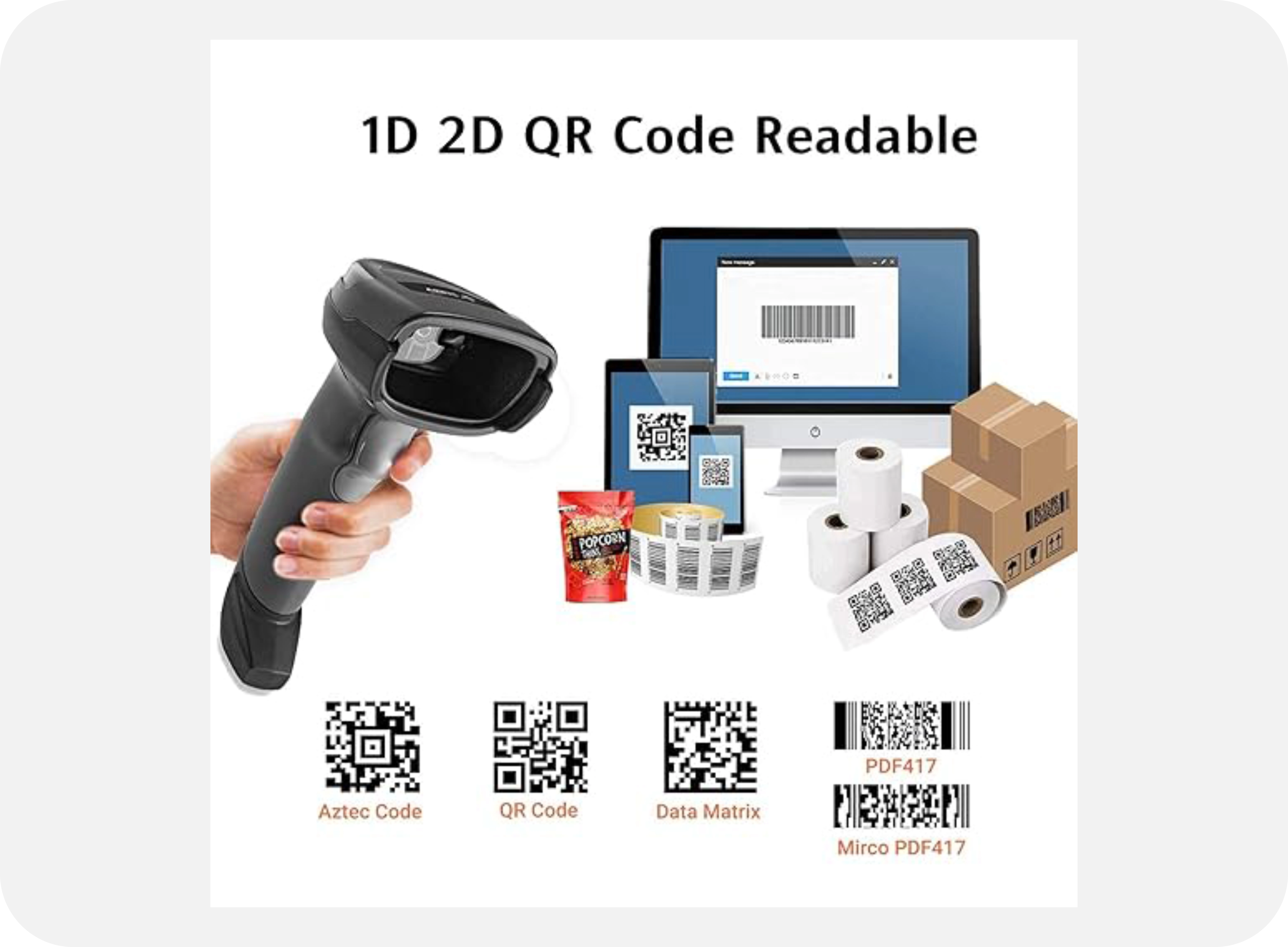 Zebra DS2208 1D 2D Barcode Scanner in Riyadh, Dammam, and Saudi