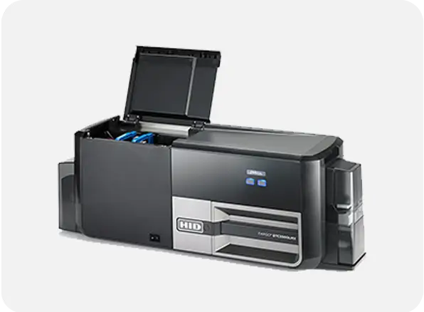 HID FARGO DTC5500LMX ID Card Printer & Laminator in Riyadh, Dammam, and Saudi