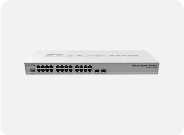 Mikrotik CRS326 24G 2S+RM Switch in Riyadh, Dammam, and Saudi