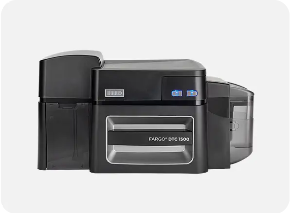 HID FARGO DTC1500 ID Card Printer & Encoder in Riyadh, Dammam, and Saudi