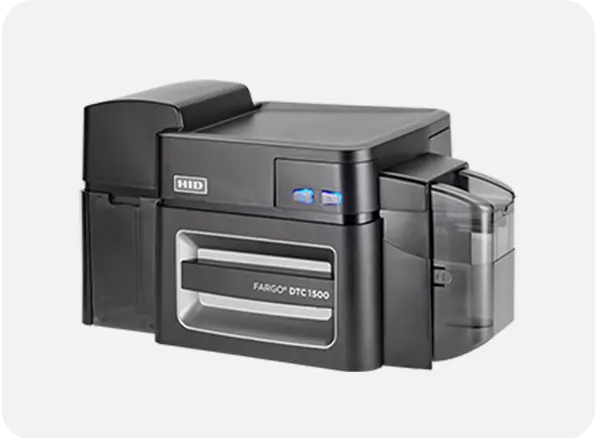 HID FARGO DTC1500 ID Card Printer & Encoder in Riyadh, Dammam, and Saudi