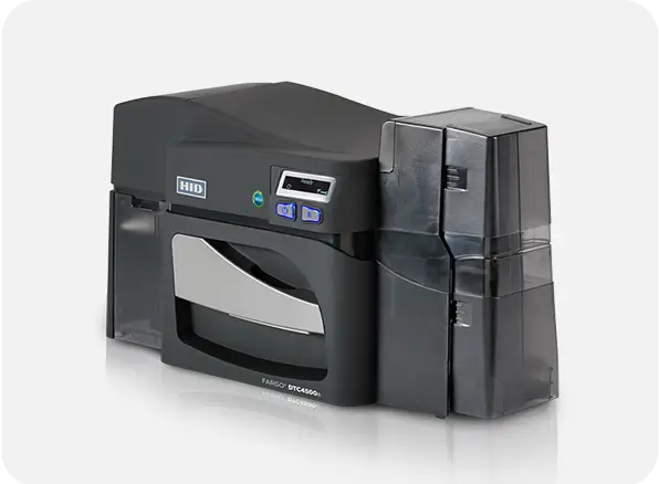 HID FARGO DTC4500e ID Card Printer & Encoder in Riyadh, Dammam, and Saudi